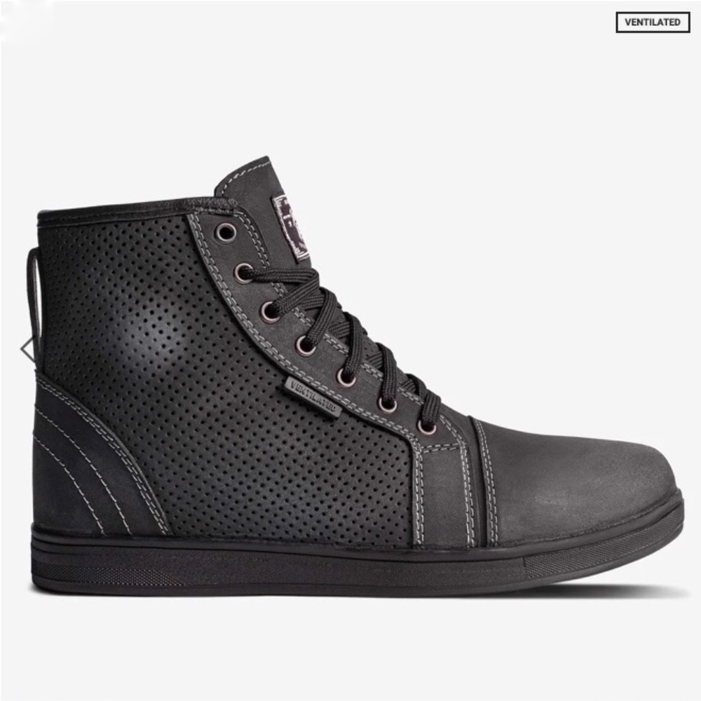 Leather motorcycle boots - The Knight - Picture 2 of 4